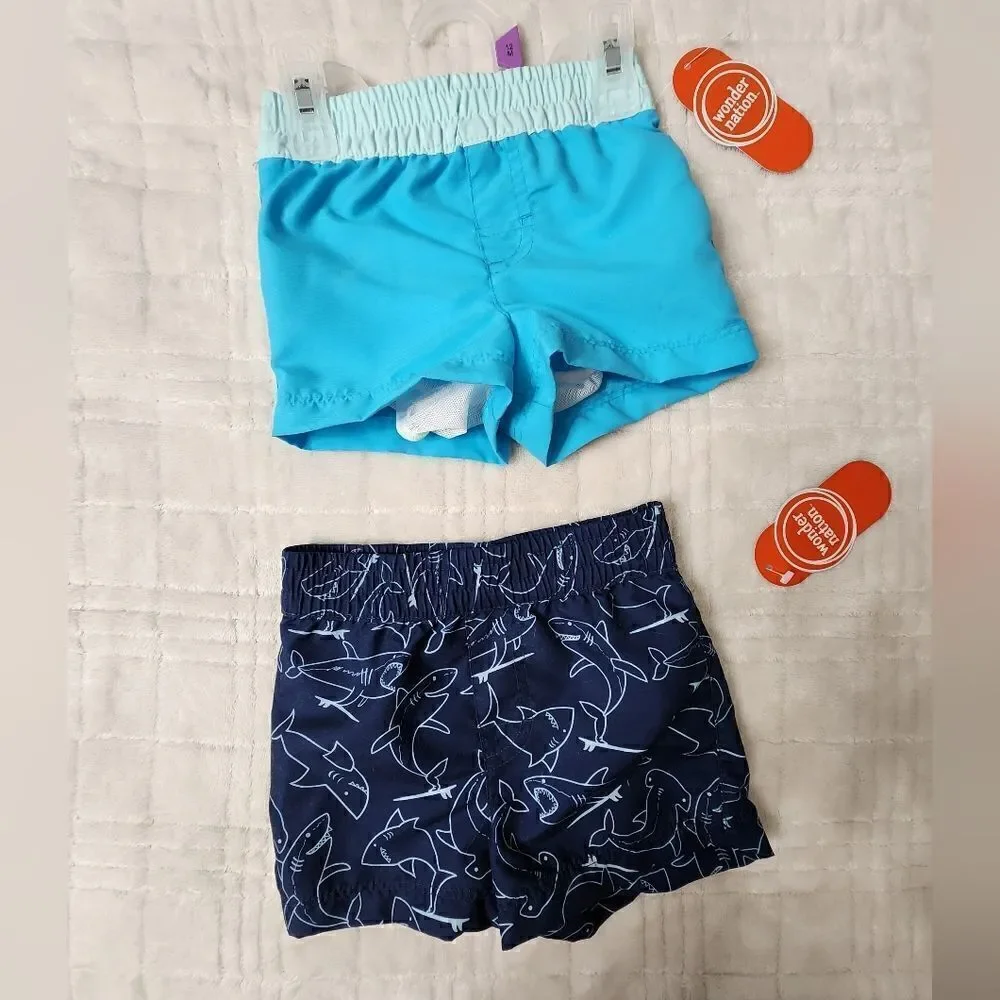 Nwt Baby Boy's Sammer/Swimming Bundle, Size 12 months